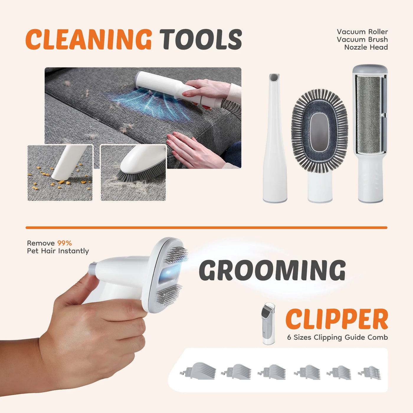 ShedHalo Calm Grooming Vacuum System