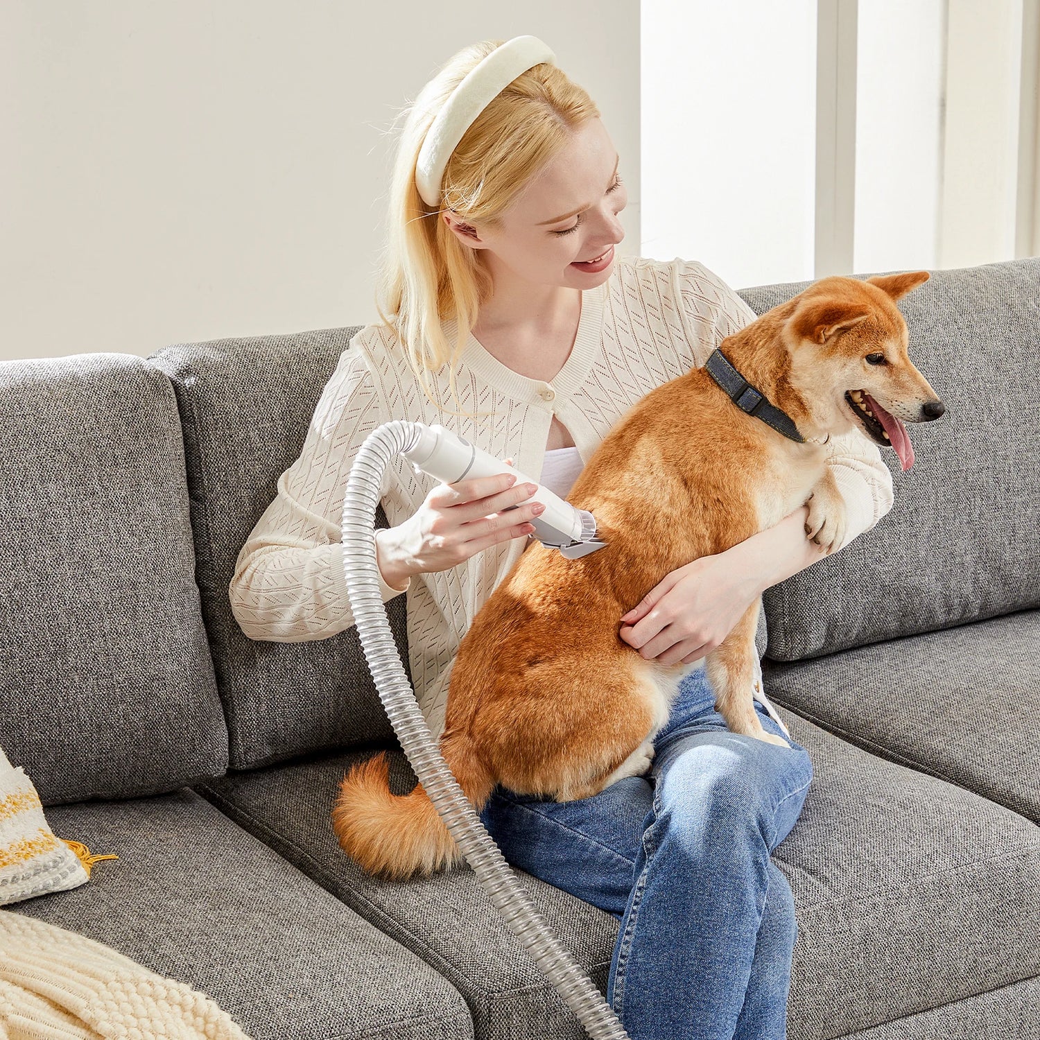 ShedHalo Calm Grooming Vacuum System